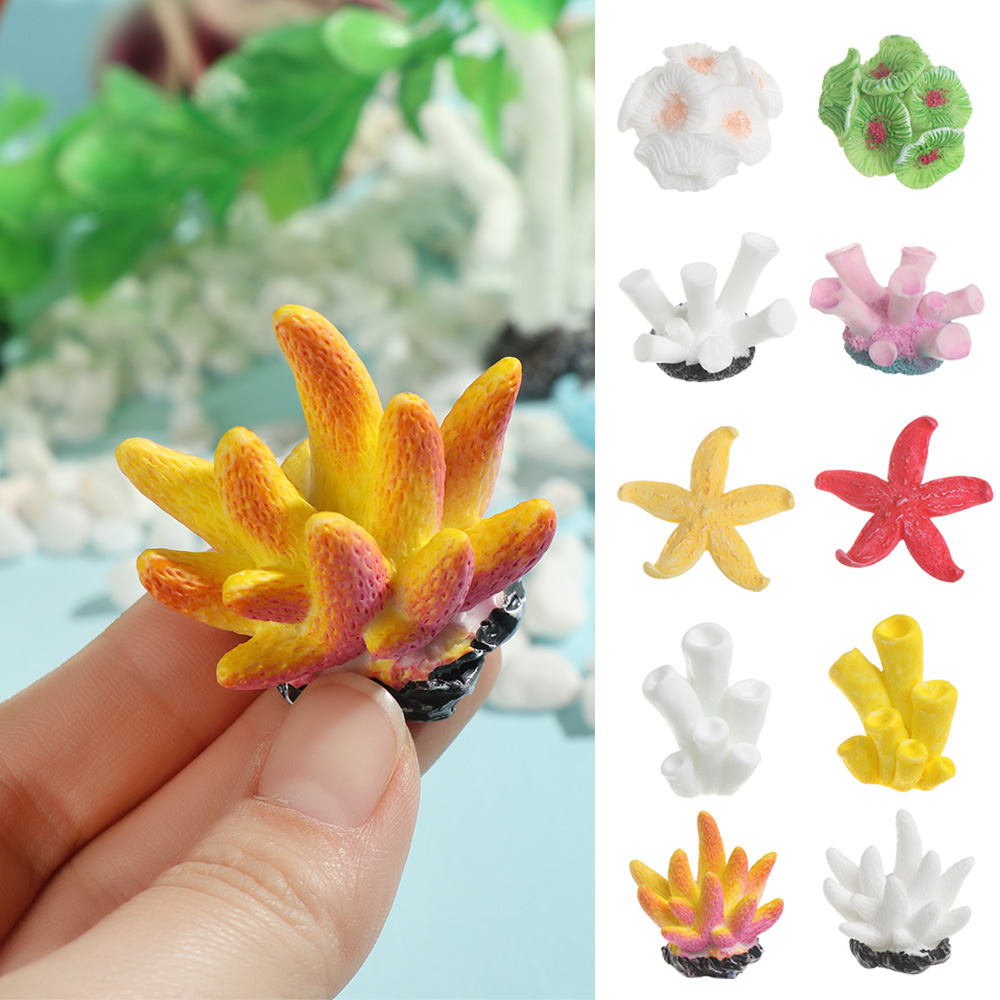 Reef Aquarium - ديكور حوض أسماك المرجان الاصطناعي ،