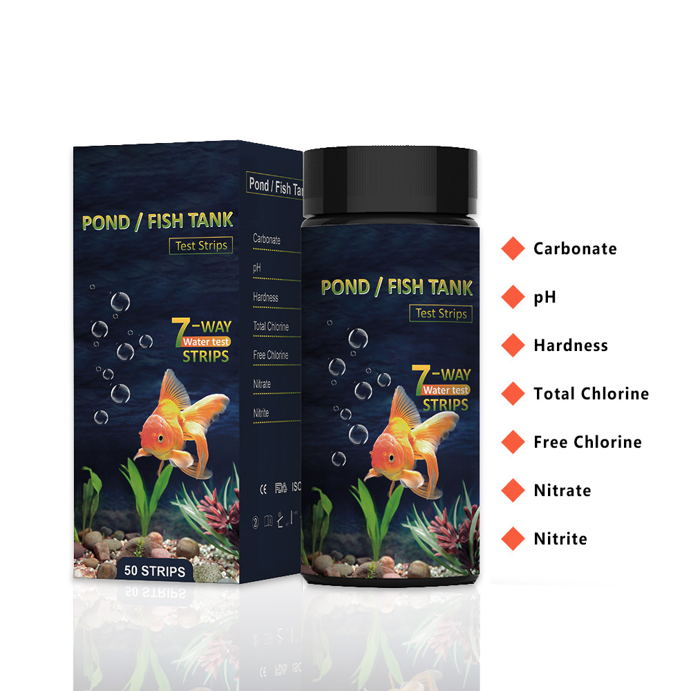 Saltwater Tank - 7 في 1 شرائط اختبار حوض