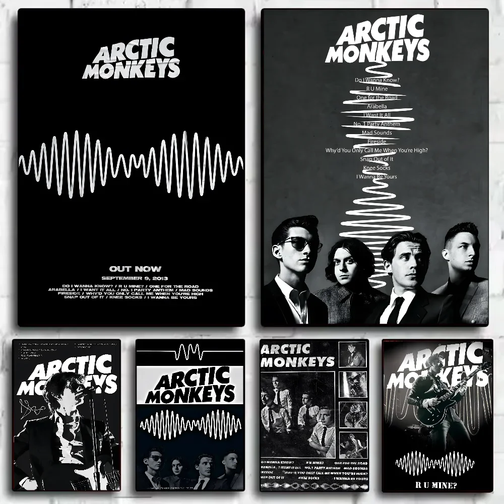 Live Rock - ملصق غلاف موسيقي لفرقة الروك A-Arctic