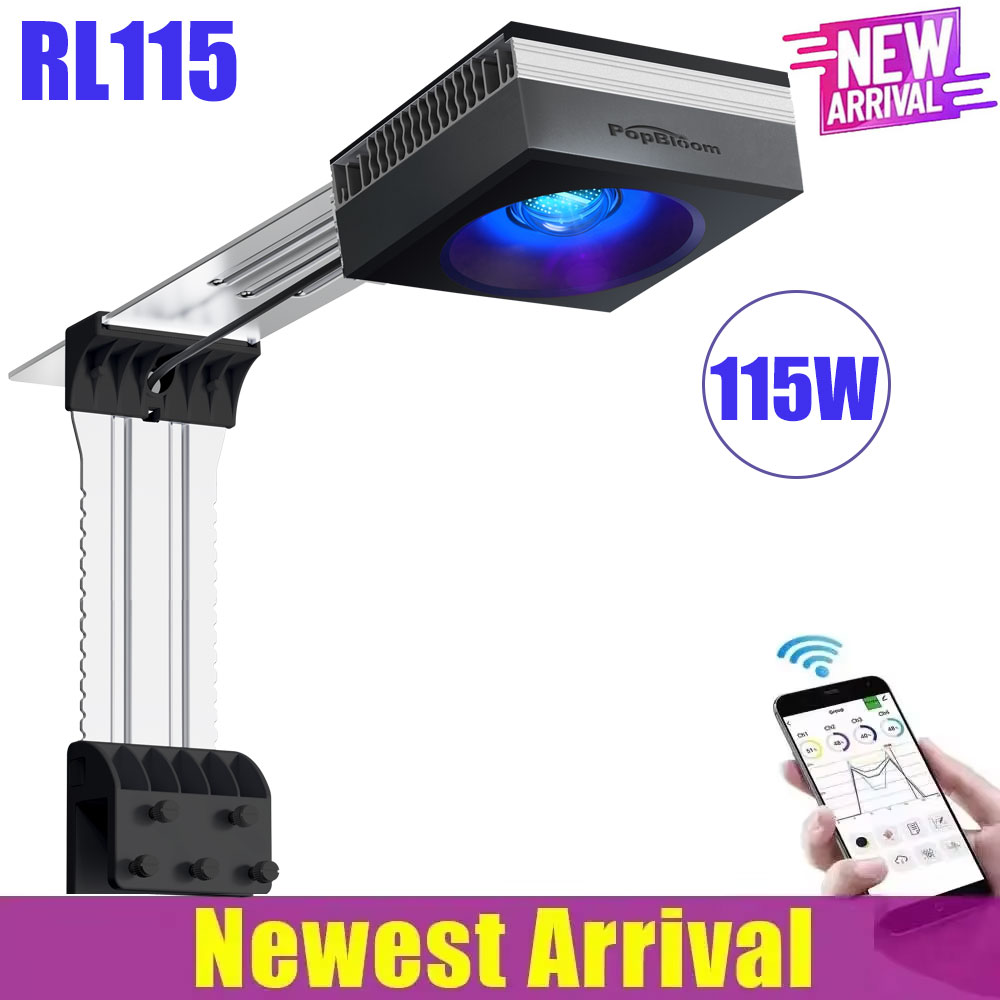 Reef Lighting - PopBloom WiFi حوض السمك مصباح ليد