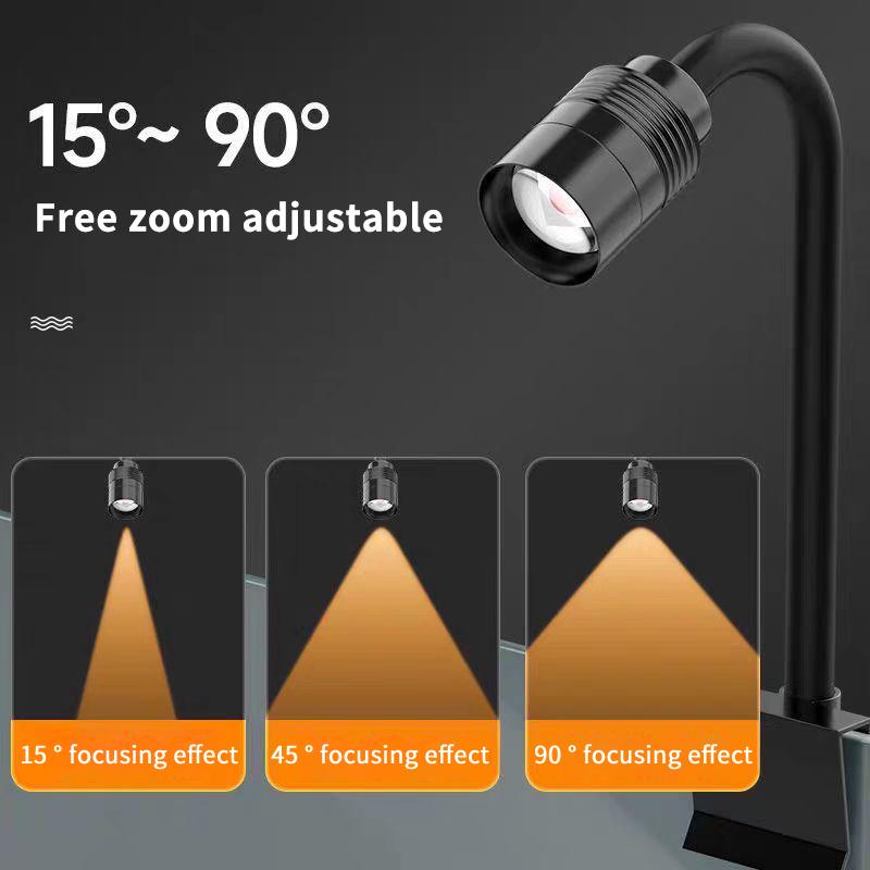 مصباح LED ثلاثي الألوان بقوة 3 - مراجعة Aquarium Marine Lights وسعره