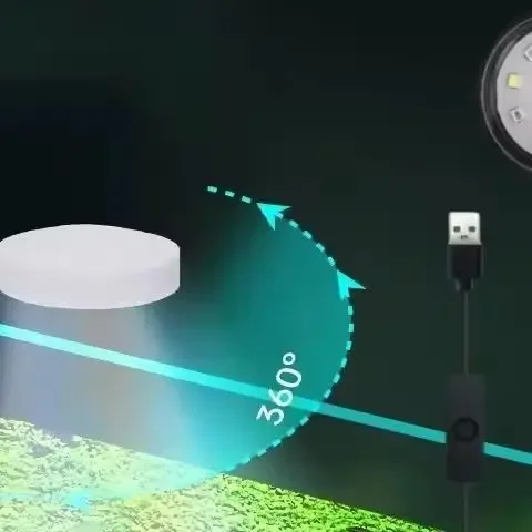 ضوء حوض السمك مع محول بمشبك LE - مراجعة Aquarium Marine Lights وسعره