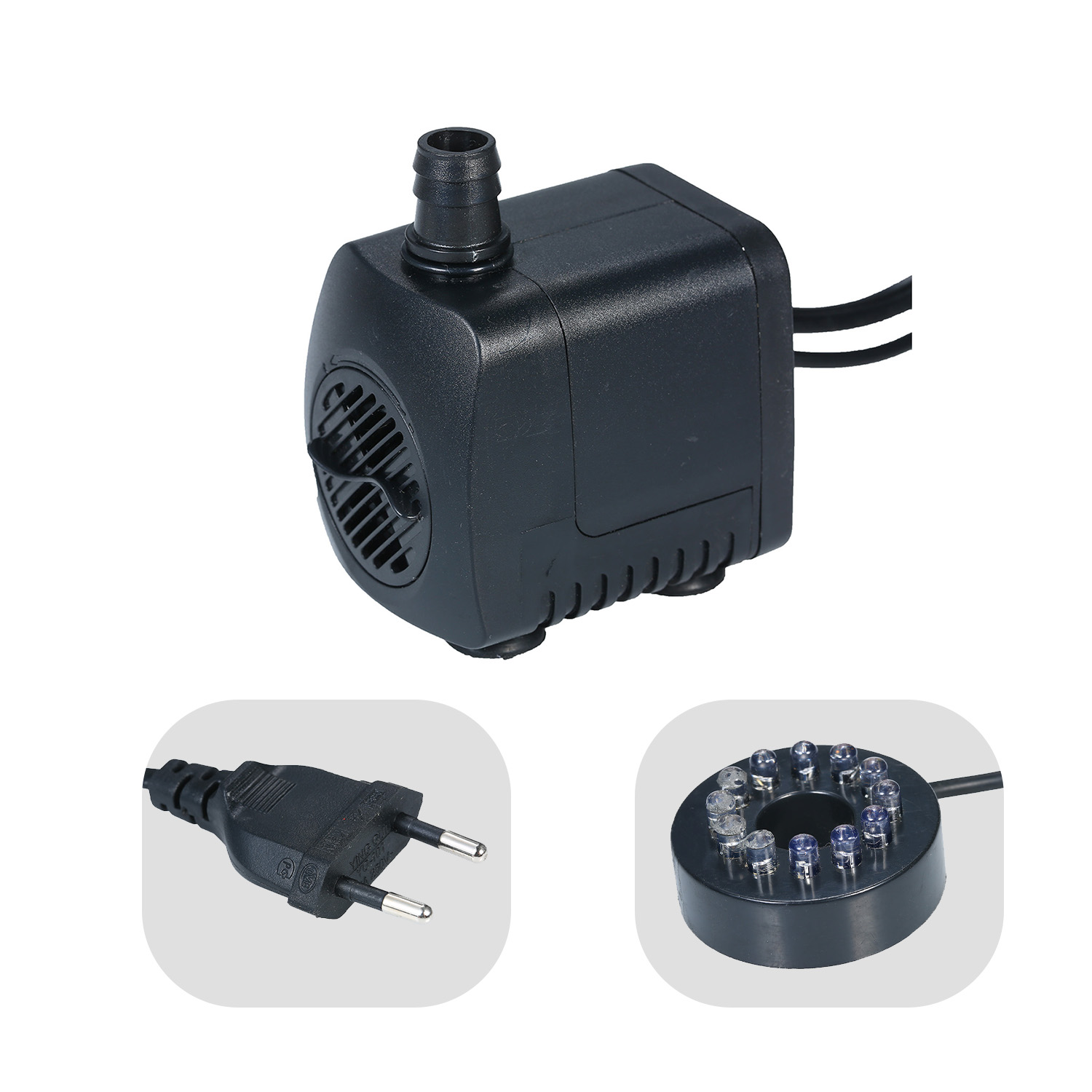 مصباح ليد مضخة غاطسة 800L/H فا - مراجعة Aquarium Marine Lights وسعره