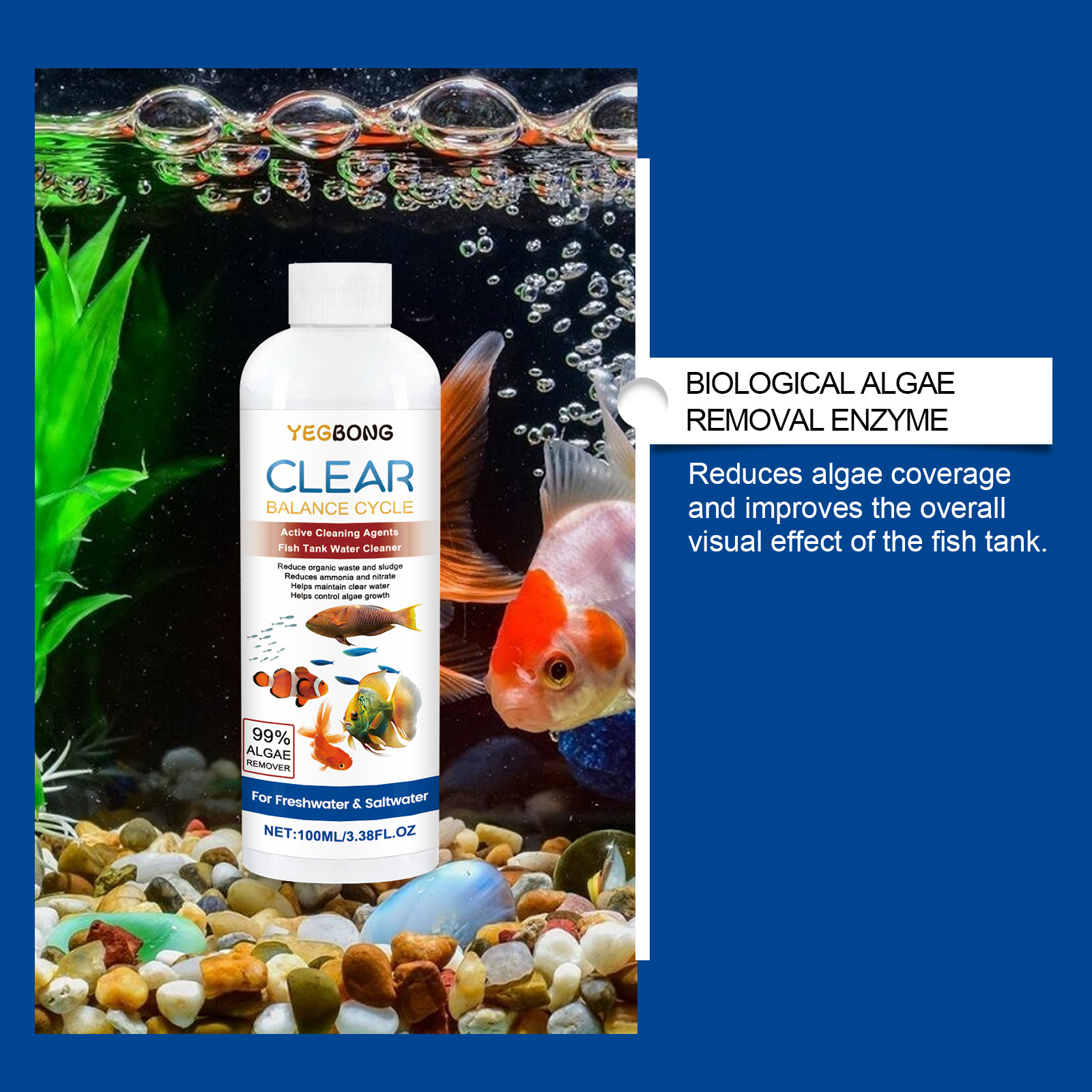 حوض السمك المياه توضيح 100 ملل - مراجعة Ocean Aquarium وسعره