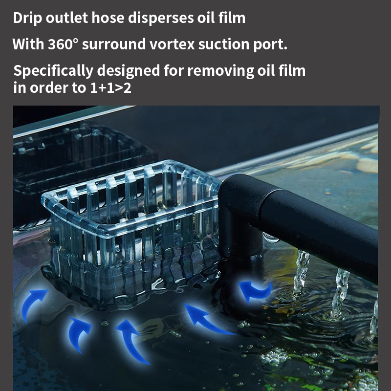 3 واط حوض السمك سطح النفط مقشد - مراجعة Reef Tank Filter وسعره