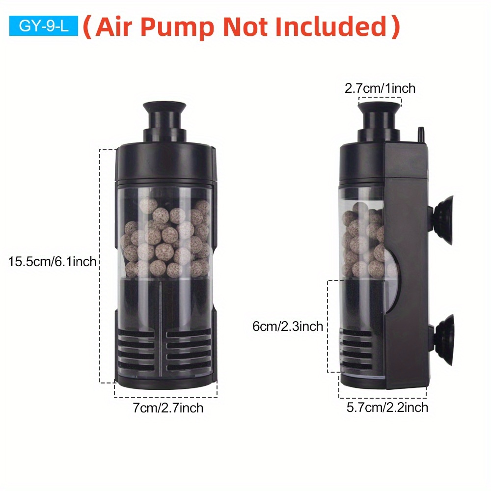 فلتر إسفنجة حيوية مدمج مثبت عل - مراجعة Reef Tank Filter وسعره