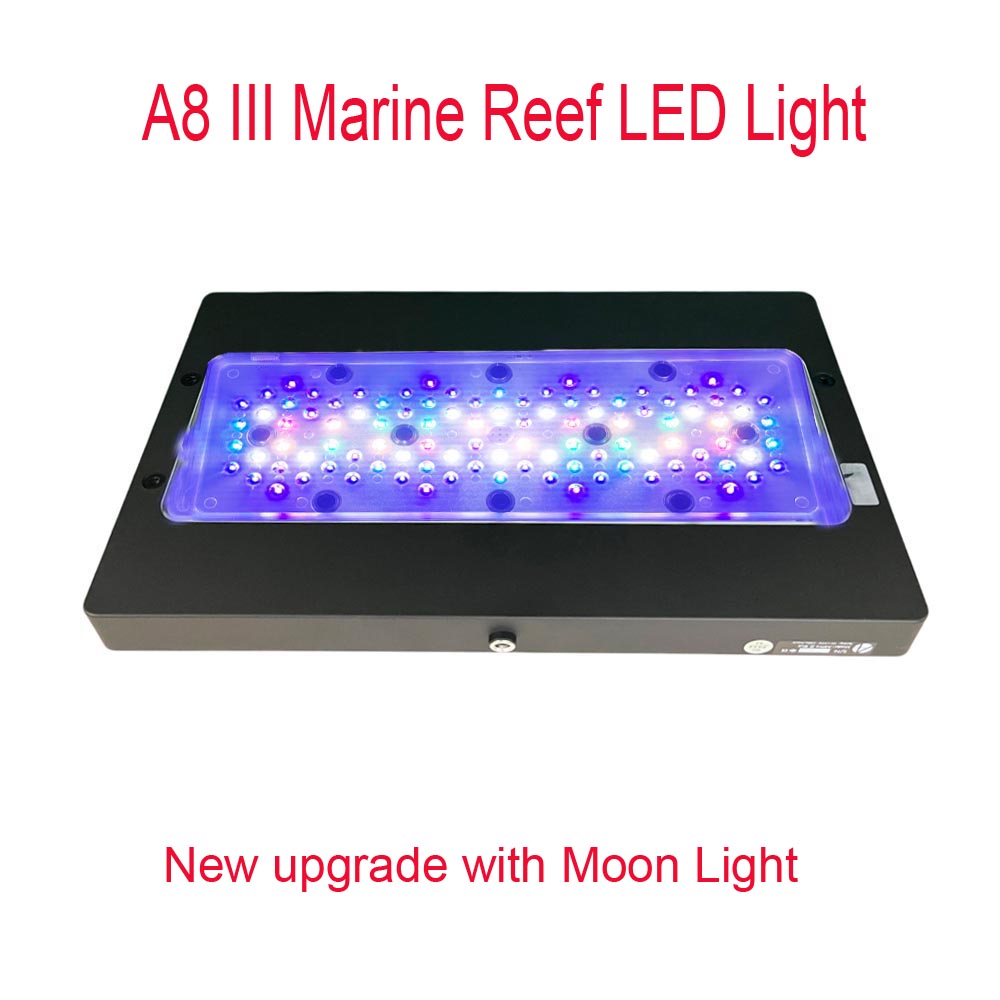 A8 III مون لايت - إضاءة قوية ل - مراجعة Reef Lighting وسعره